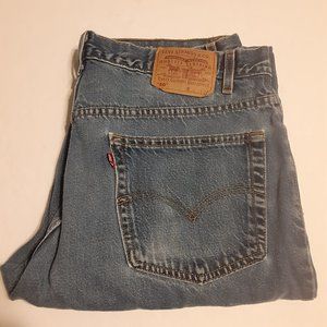 VTG Levi's 90's 550 Relaxed Fit Men's Jeans Tag 38x30 Measure 36x26.5